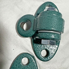 Set of 3 Heavy Duty Swing Hangers Green No Hardware