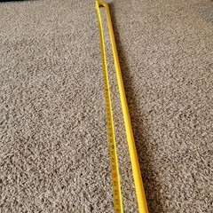 Playground Handle Bar 72″ Rainbow Swing Set Grab Bar Replacement Yellow Metal
