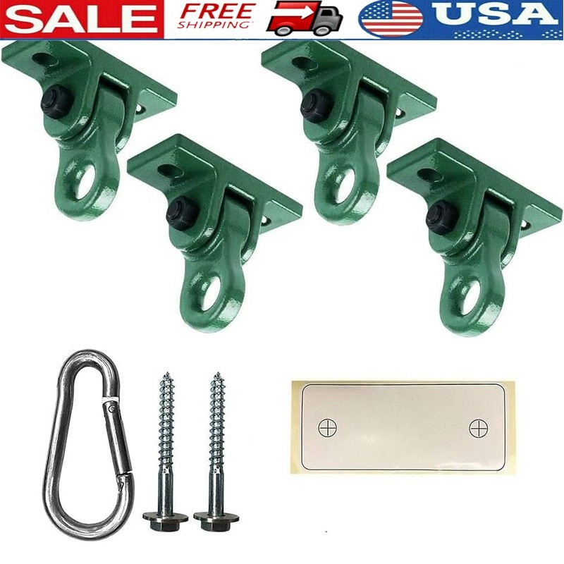 Premium Aluminum Swing Hangers Smooth Bearings Easy Install Swings Yoga Sandbags