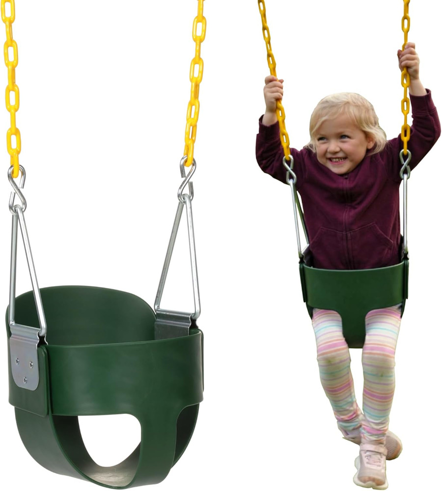 Eastern Jungle Gym – Cubo completo de respaldo alto resistente para niños pequeñ