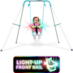Toddler Swing, Indoor & Outdoor Backyard Play Structure for Ages 9-36 Months