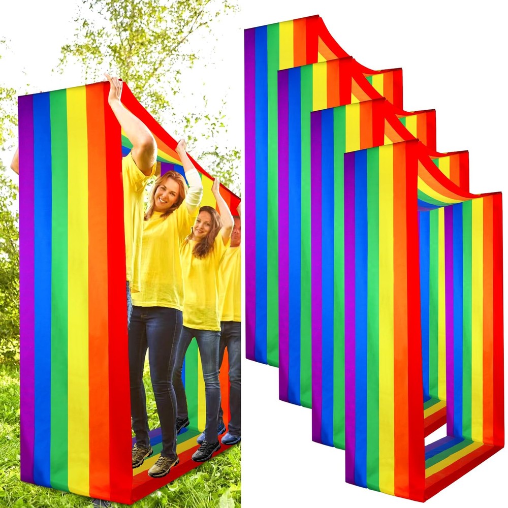 4 Pcs Team Building Games Group Learning Activity Playing Run Mat Colorful Ca…