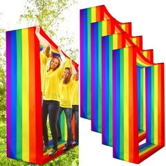 4 Pcs Team Building Games Group Learning Activity Playing Run Mat Colorful Ca…