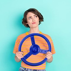Playground Steering Wheel Accessories Plastic Swingset Steering Wheel 1 Blue