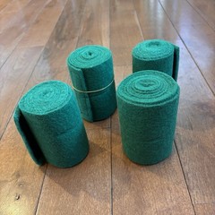 Ninja Obstacle Course Accessories – 4 Felt Tree Protectors, 1 Pair Swing Straps