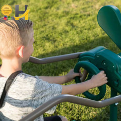 Playground Equipment Airplane Teeter Totter Outdoor Kids Backyard Play See Saw