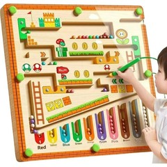 Junior Kids Magnetic Maze Puzzle Toy – Logic & Concentration Training 3 to 7 Y