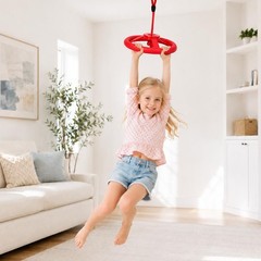 Ninja Twister Swing Spins Set – 360° Steering Wheel Design Slackline Attachme…
