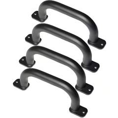 4 Pack 10 In. Metal Playground Safety Handles Outdoor Playset Grab Bars for Kids