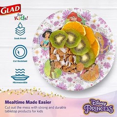 for Kids Disney Princess Disposable Paper 12 Ounce – 40 Count Multicolor