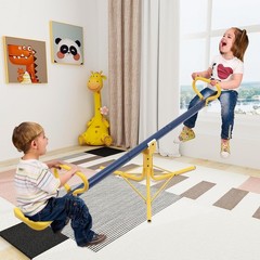 Teeter Totter 360 Degree Rotating Seesaw for Kids Outdoor Ages 4-12 Sit Spin