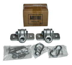 Swing Set Hangers 2 Heavy Duty Brackets with Locking Snap Hooks for Porch Patio