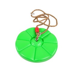 Plastic Hanging Disc Swing For Garden Outdoor Adjustable Height For Playground