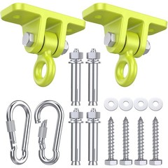 Swing Hangers for Wooden Sets Pack of 2 Heavy Duty Swingset Hardware with Loc…