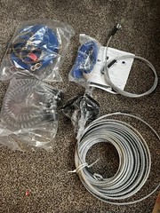 Trsmima Zipline Kit for Backyards 98 ft Zip Line for Kids Adults 350#