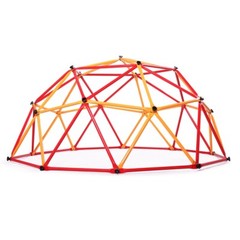 Geometric Dome Steel Frame Climber for Kids, Toddler Jungle Gym Outdoor Activity