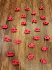 24 BRAND NEW ROCK CLIMBING WALL ROCKS SWING SET ACCESSORIES