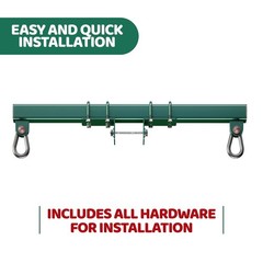 Swurfer Swing Set Conversion Bracket – No Tree, No Problem, Convert Your Swin…
