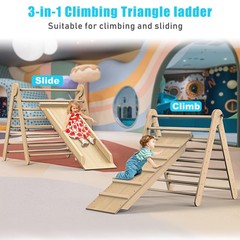 Baoniu Triangle Climbing Toys, Stable Climbing Toys for Toddlers with Climbing a
