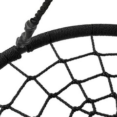 Spider Web Assembled 40″ Swing PE Rope Swivel Outdoor Patio Tree Net Max 600 lbs