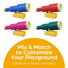 Playground Accessories – Pirate Ship Telescope for Kids – Plastic Attachment …