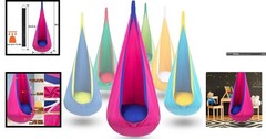 Durable Kids Pod Swing with Safety Features – Perfect for Relaxation and Play