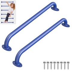 30 Inch Metal Safety Handle, Playground Ladder Handle & blue 2- 30 Inch-2pcs