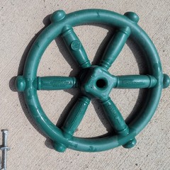 Barcaloo Kids Playground Steering Wheel – for Jungle Gym or Swing Set
