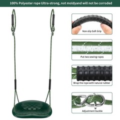 Yyiwhmy Heavy Duty Swing Seat, 550LBS Capacity Outdoor Seat for Green