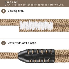 Heavy Duty Swing Seat with Adjustable Rope and Carabiners, Cushion Style Design