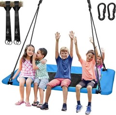 60″ Extra Large Rectangle Tree Swing Heavy Duty 700lb Capacity Waterproof