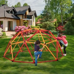 Geometric Dome Steel Frame Climber Outdoor Toddler Jungle Gym Play Set for Kids