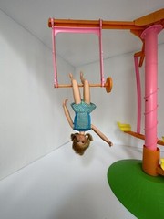 Rare Vintage Mattel Barbie: 1972 Skipper And Her “Swing-A-Rounder Gym”