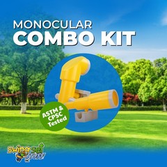 SWING SET STUFF INC MONOCULAR COMBO KIT (YELLOW) equipment attachment wood 0299