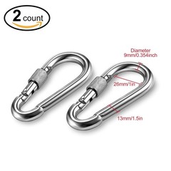 , Black Blue Swing Swivel, 30 KN Safest Rotational Device Hanging Accessory