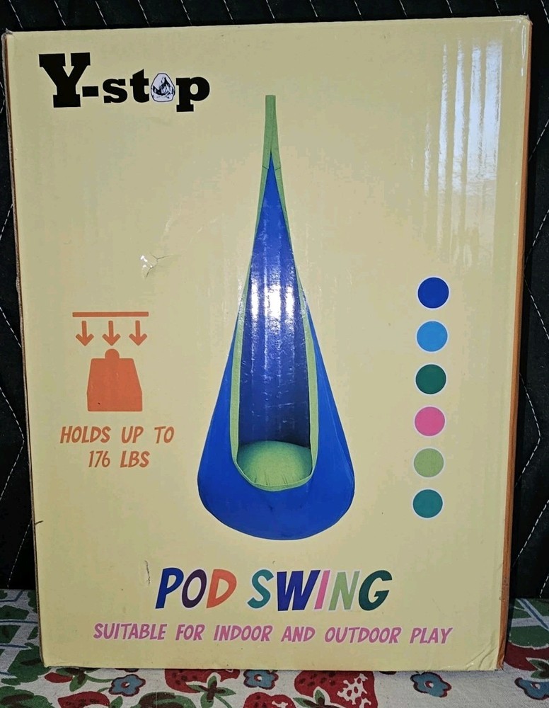 Indoor Outdoor Pod swing For Kids