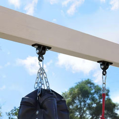 4 Pack Metal Heavy Duty Swing Hangers Swing Set Hardware Playground Porch Yoga S
