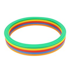 Sports Speed Ring Set 10 Rings 10 Buckles Increased Agility Outdoor Rings M 2…