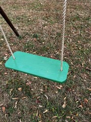 Pine Wood Tree Swing-Wood Tree Swing with 10 Feet Of rope Each Side