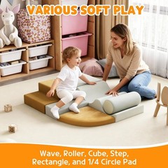 6 Pcs Climbing Toy Set Lightweight Foam Building Blocks for Kids Soft Equipment