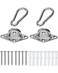 1000 lb Capacity Heavy Duty Hammock Hanging kit 2Pcs Swing Hanger Porch Swing…