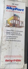 Swing And Slide Playground Kit Skyfort Ne4437 Rope / Pirate Ladder Etc Parts