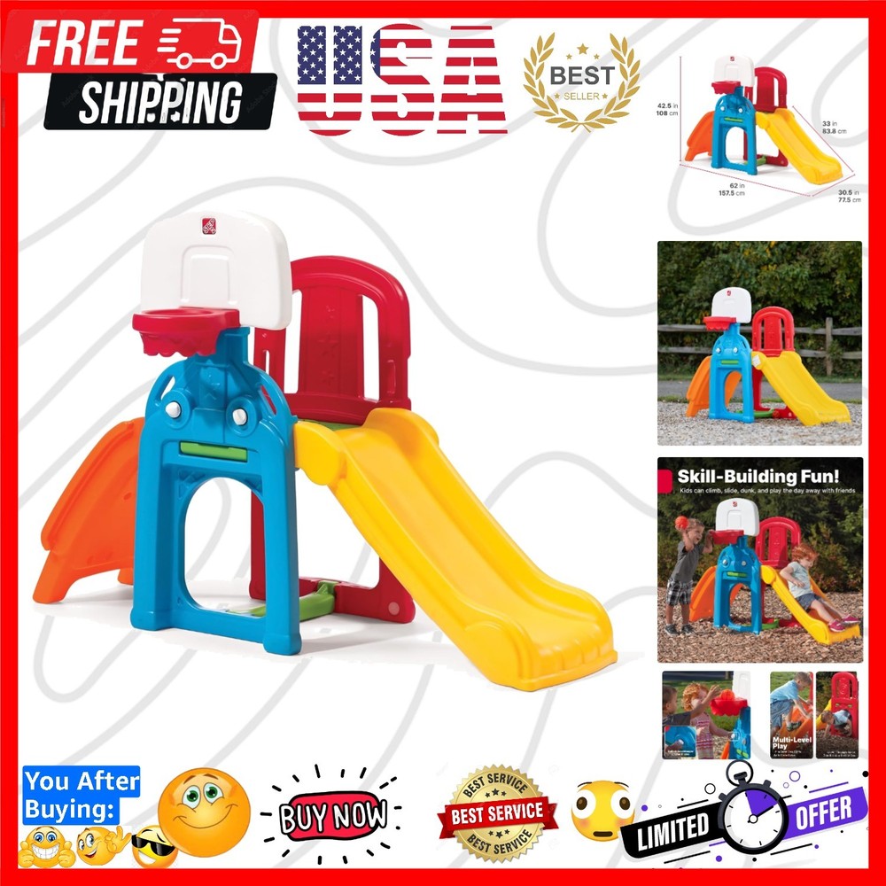 Game Time Sports Climber, Kids Indoor/Outdoor Playset, Backyard Playground Se…