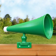 Gorilla Playsets Green Megaphone For Swing Sets Heavy Duty Outdoor Use