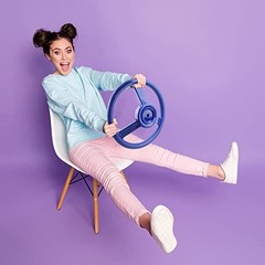 Playground Steering Wheel Accessories Plastic Swingset Steering Wheel 1 Blue