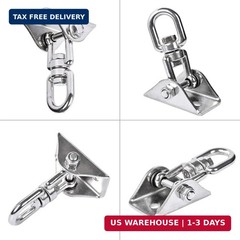 360° Swivel Swing Hangers for 1200lb Heavy Duty in 304 Stainless Steel, Swing Ho