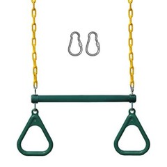 Swing Sets for Backyard, Monkey Bars & Swingset Accessories – Set Includes 18…