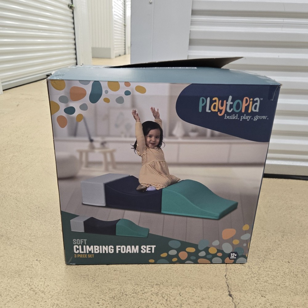 Playtopia Foam Climbing Mix and Match Set Soft Play Equipment – 3pc