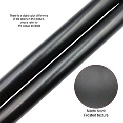 35” Garden Swing Replacement Bars – Matte Black Metal Rods for Hanging Seat (2PC