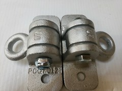 PCQ70121 Swing Set Brackets Heavy Duty Swing Hanger Locking Snap Hooks 2pk.